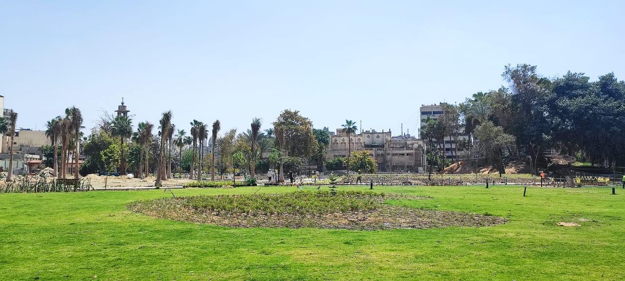 حديقة الأزبكية تستعد للافتتاح التجريبي ضمن مشروع إحياء القاهرة التاريخية